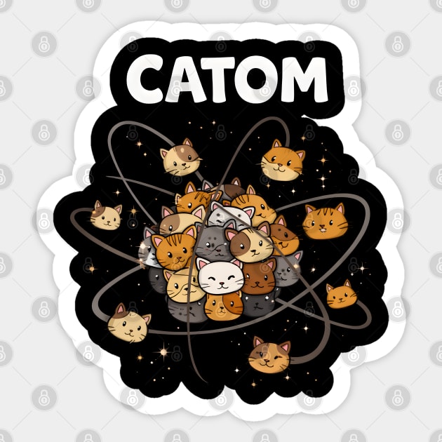 CATOM Funny Science Sticker by Champanie's Store